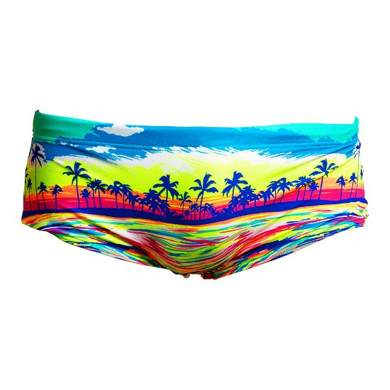 Ảnh của QUẦN BƠI ĐÙI FUNKY TRUNKS BOY'S SIDEWINDER TRUNKS PERFECT WAVE TRẺ EM-SIZE 12/28-HỌA TIẾT