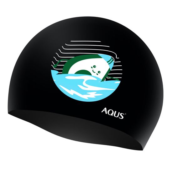 Ảnh của NÓN BƠI AQUS AC21A21 AVOCADO SILICONE SWIM CAP