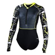 Ảnh của Áo tắm 1 mảnh khóa trước tay dài TYR Long Sleeve One Piece Zip Suit