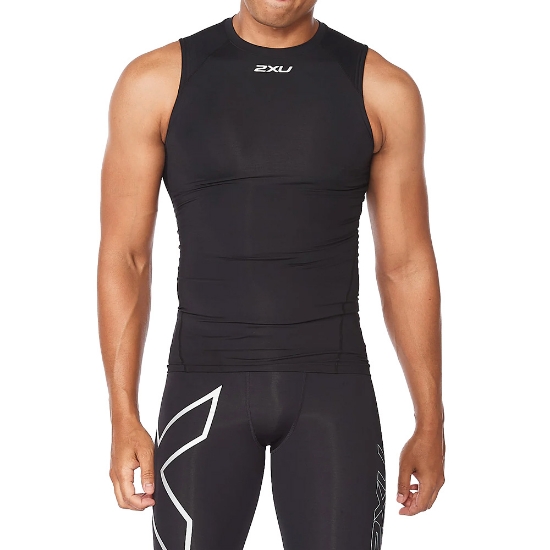 Ảnh của Áo bó cơ không tay 2XU Men's Core Compression Sleeveless Nam