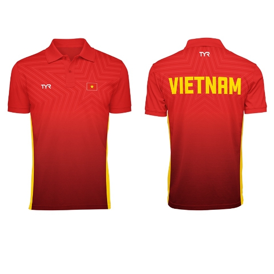 Ảnh của Áo thun cổ trụ TYR Vietnam Polo Tee 2.0