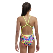 Ảnh của Áo Bơi 1 Mảnh Nữ FUNKITA Girl's Diamond Back One Piece Curly Wurly