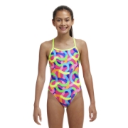 Ảnh của Áo Bơi 1 Mảnh Nữ FUNKITA Girl's Diamond Back One Piece Curly Wurly