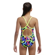 Ảnh của Áo Bơi 1 Mảnh Nữ FUNKITA Girl's Diamond Back One Piece Got Worms