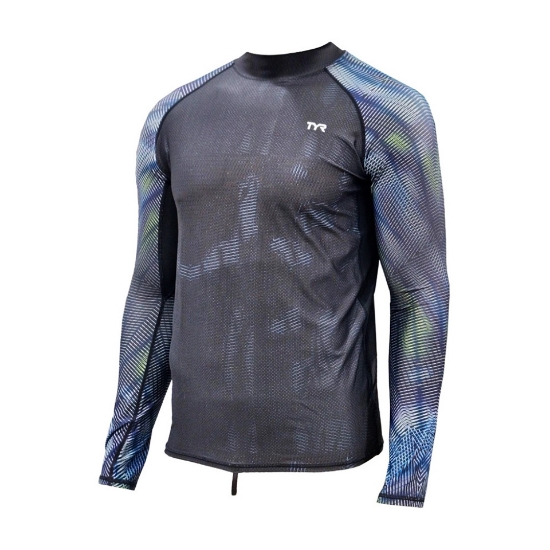Ảnh của Áo Bơi Tay Dài Chống Nắng Nam TYR Tidal Men's Long Sleeve Rashguard