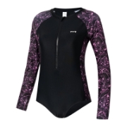 Ảnh của Đồ Bơi 1 Mảnh Tay Dài Nữ TYR Claire Long Sleeve Zip Suit
