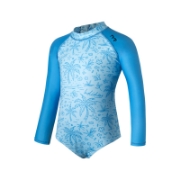 Ảnh của Đồ Bơi 1 Mảnh Tay Dài Trẻ Em TYR Zippy Girl's Zip Suit