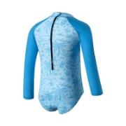 Ảnh của Đồ Bơi 1 Mảnh Tay Dài Trẻ Em TYR Zippy Girl's Zip Suit