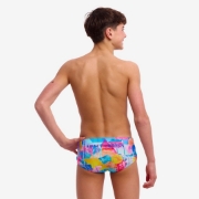 Ảnh của Quần Bơi Đùi Nam FUNKY TRUNKS Boy's Sidewinder Trunks Pixel Paradise