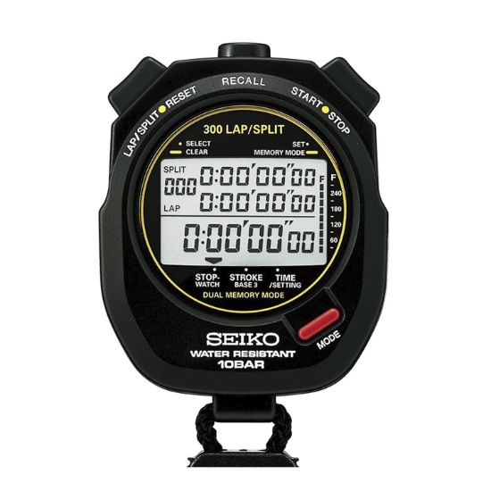 Ảnh của Đồng hồ bấm giờ Seiko S141 S23593J Stopwatch 300 Lap